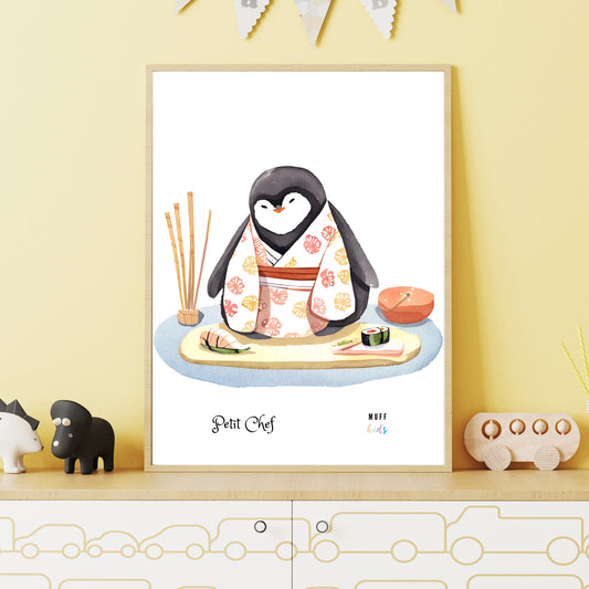 Petit Chef Art Print Poster For Kids No.8