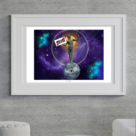 Art Print Tasarım Poster Glow