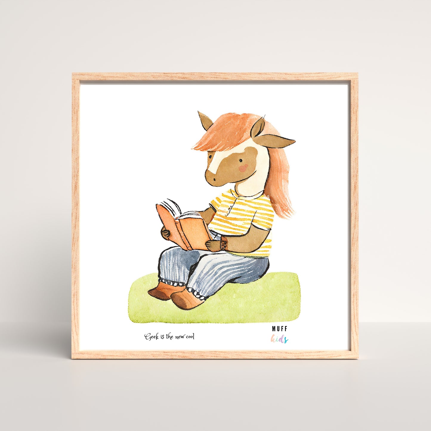 Geek Series Art Print Tasarım Çocuk Odası Posteri No.3