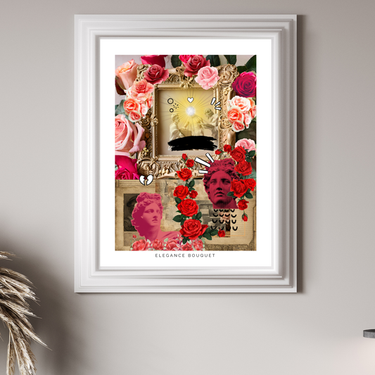 Art Print Tasarım Poster Elegance Bouqet