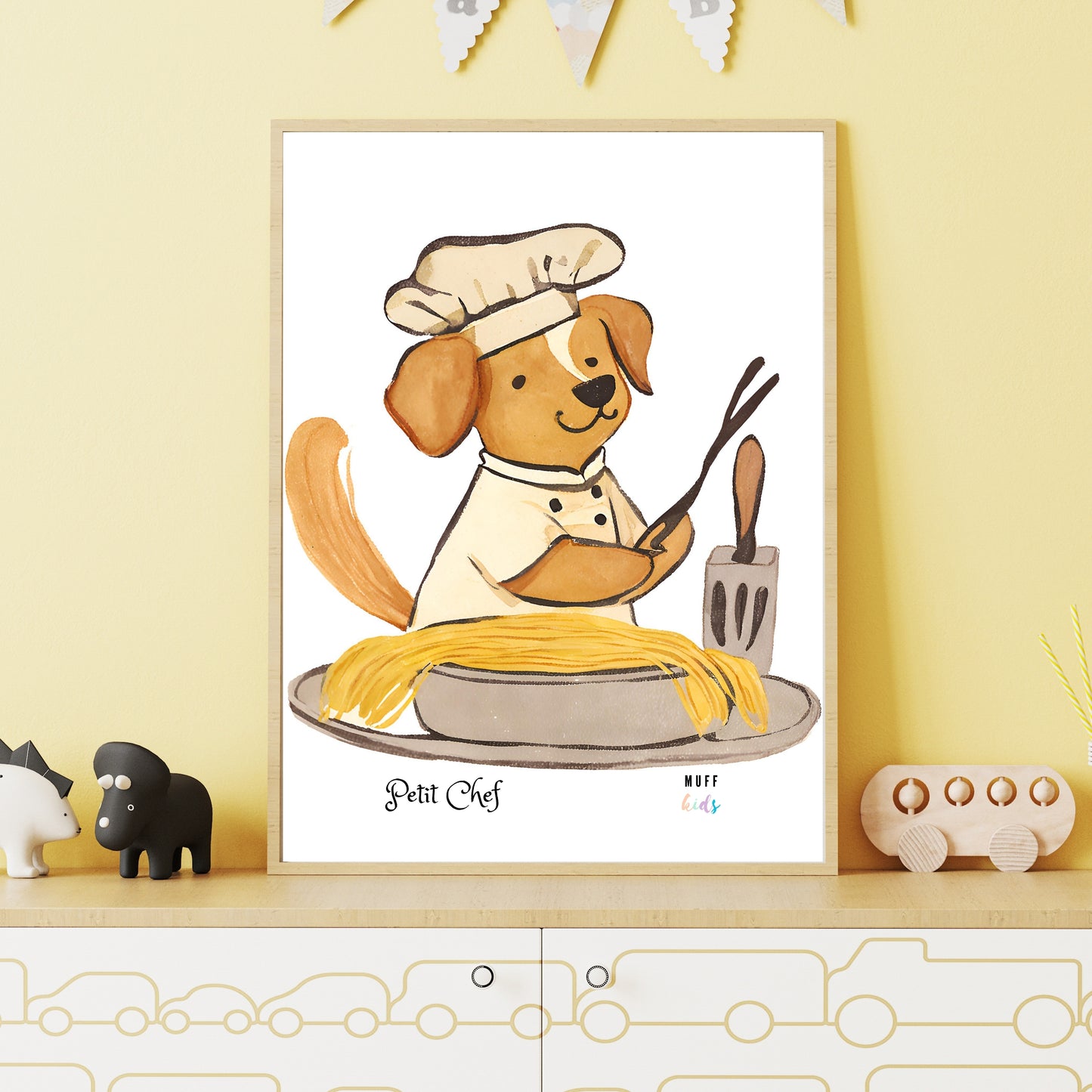 Petit Chef No.9 Art Print Çocuk Odası Posteri