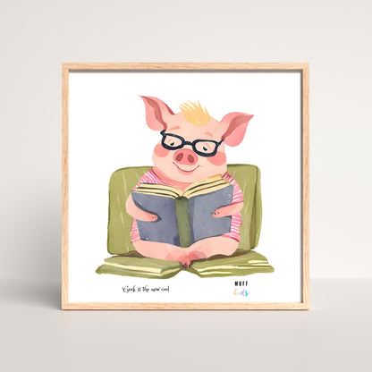 Geek Series No:8 Art Print Poster For Kids