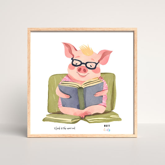 Geek Series Art Print Tasarım Çocuk Odası Posteri No.8