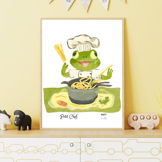 Petit Chef Art Print Poster For Kids No.7