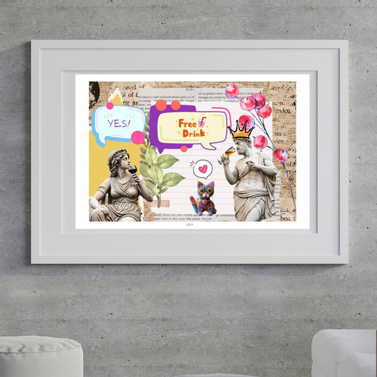 Art Print Tasarım Poster Joy No.2