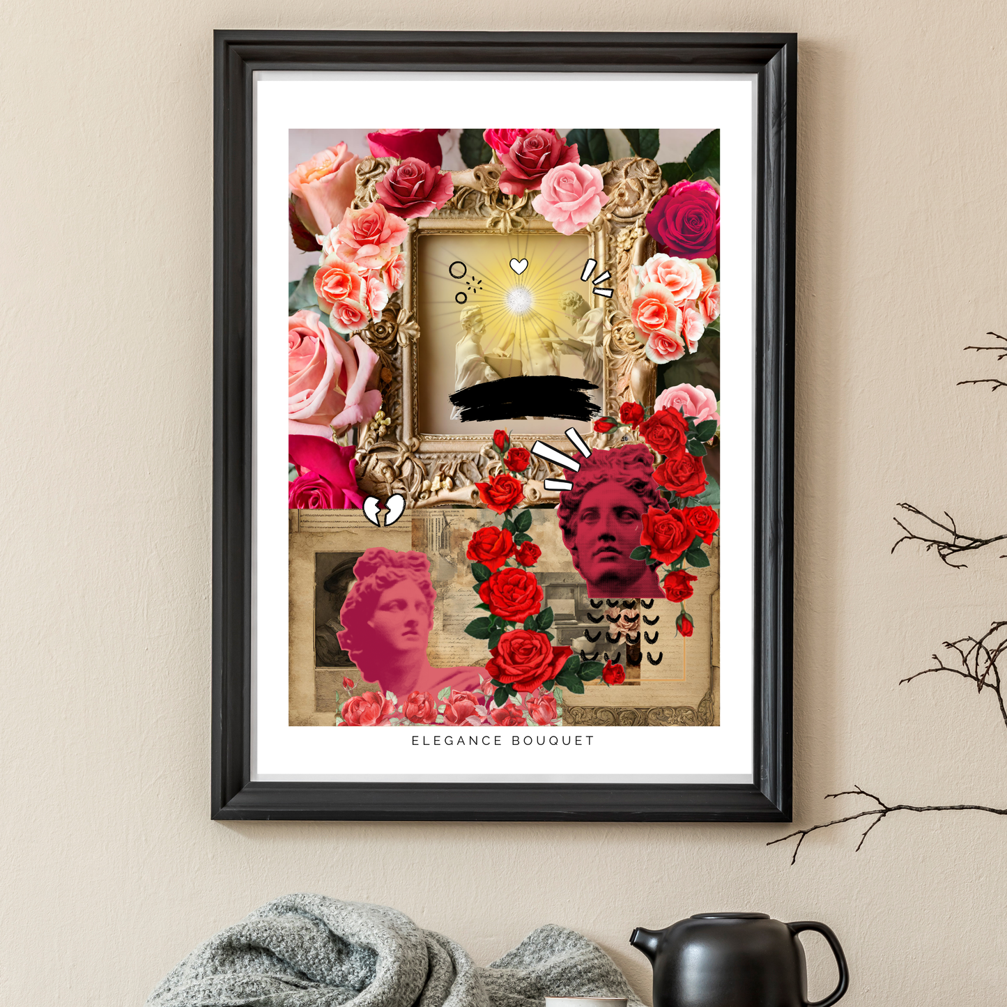 Art Work Design Poster ELEGANCE BOUQUET