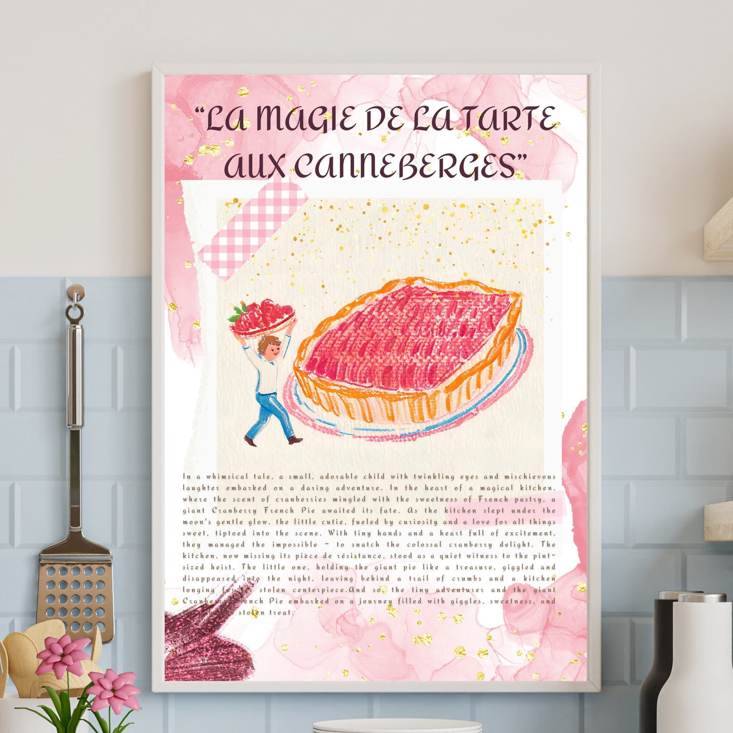 Story Art Print Design Poster Fairytale No.5