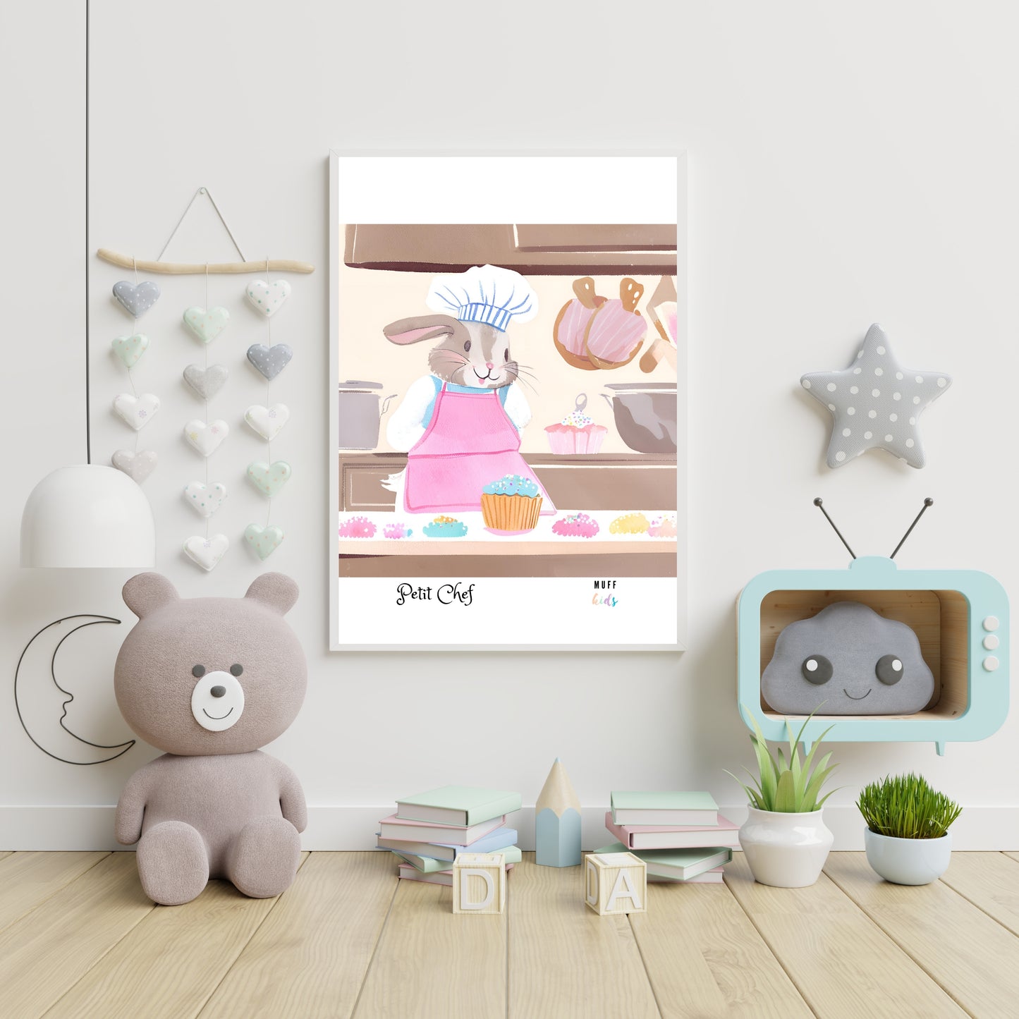 Petit Chef Art Print Poster For Kids No.6