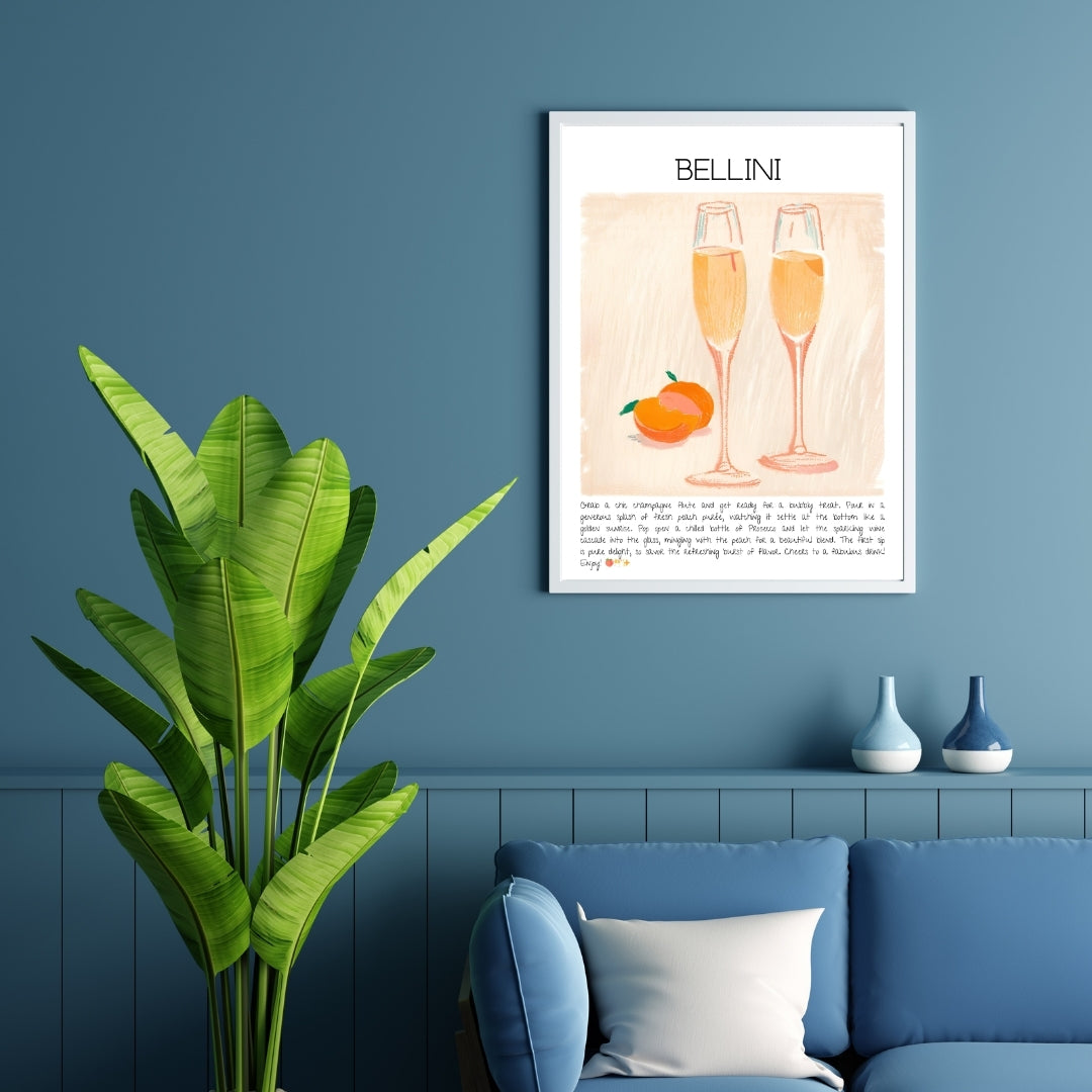 Aperol Spritz Kokteyl Tasarım Poster Bar Dekor