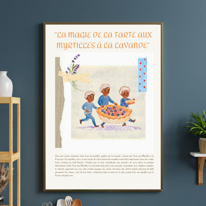 Story Art Print Design Poster Fairytale No.4