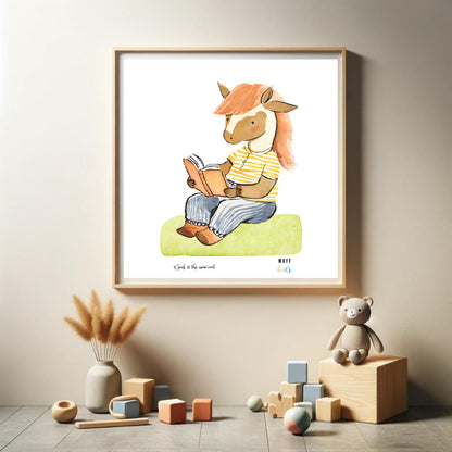 Geek Series No:3 Art Print Poster For Kids