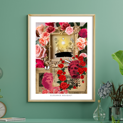 Art Work Design Poster ELEGANCE BOUQUET