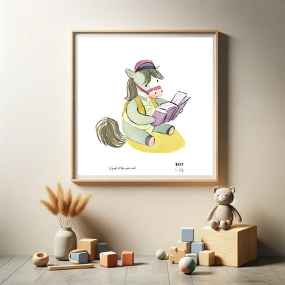 Geek Series No:2 Art Print Poster For Kids