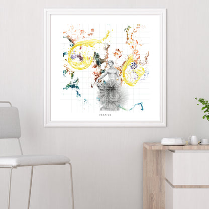 Art Print Tasarım Poster Festive