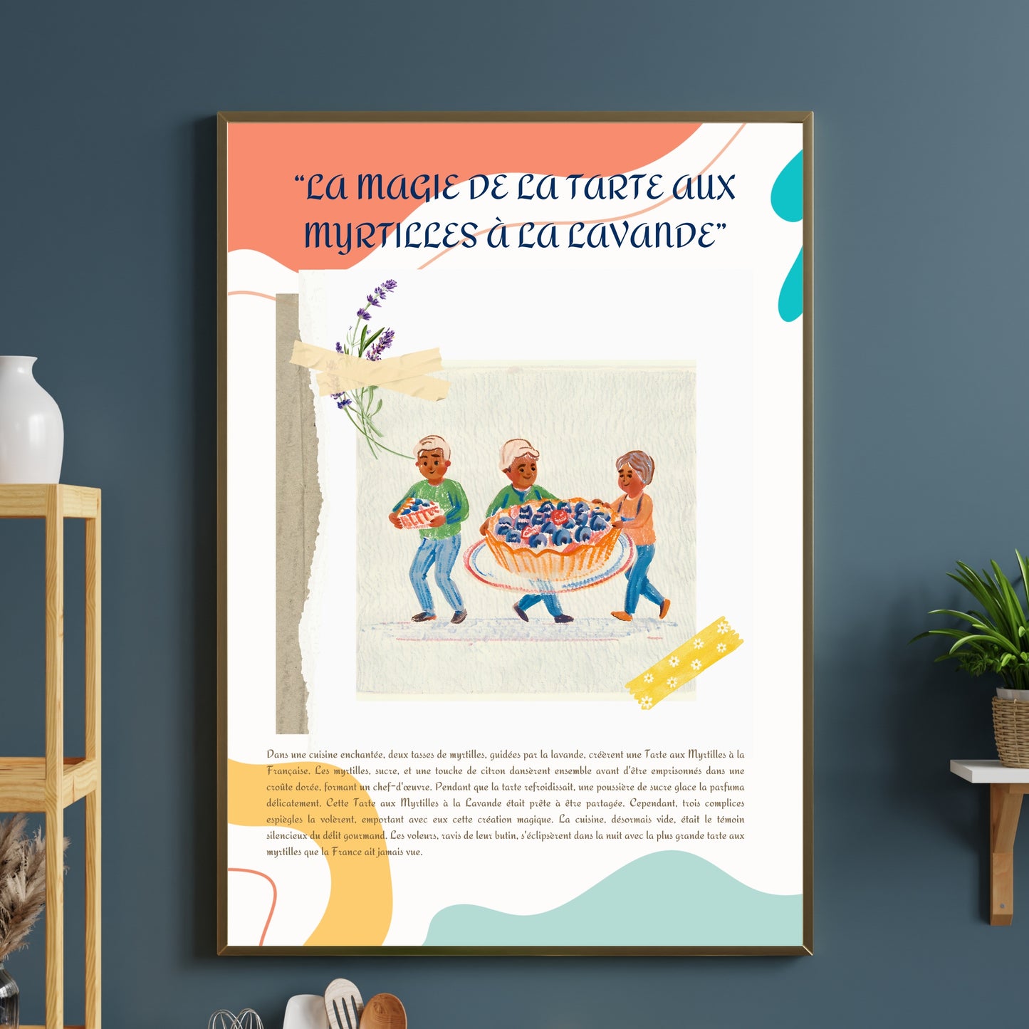 Story Art Print Design Poster Fairytale No.3