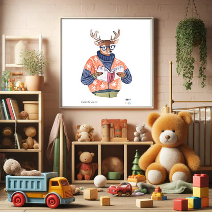 Geek Series No:10 Art Print Poster For Kids