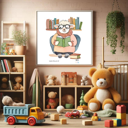 Geek Series No:11 Art Print Poster For Kids