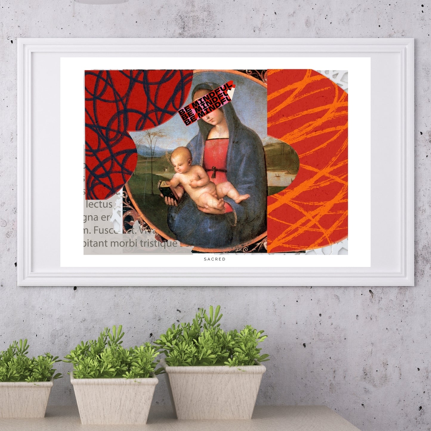 Art Print Tasarım Poster Sacred