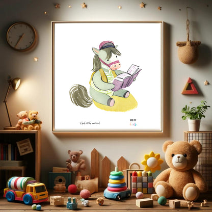 Geek Series No:2 Art Print Poster For Kids