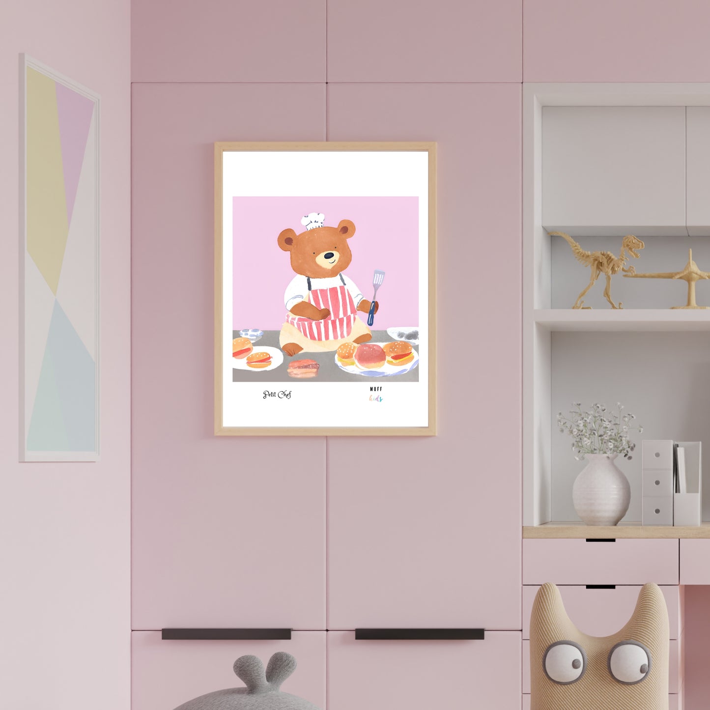 Petit Chef No.16 Art Print Tasarım Çocuk Odası Posteri