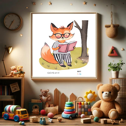 Geek Series No:4 Art Print Poster For Kids