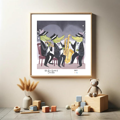 Art for Kids | Orchestra of Paws No:3 | Printable Kids Art | Educational Art Print | Digital Art Design | Instant Download