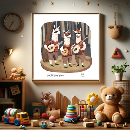 Art for Kids | Orchestra of Paws No:12 | Printable Kids Art | Educational Art Print | Digital Art Design | Instant Download